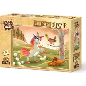 Art Kids Masum Pony 25 Parça Ahşap Puzzle 5884