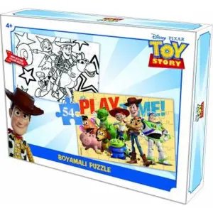 Toy Story Boyamalı 54 Parça Puzzle