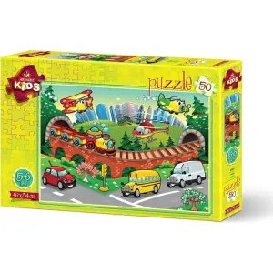 Art Kids Puzzle Trafik 50 Parça 4504