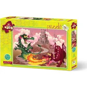 Art Kids Puzzle Ejderhalar 50 Parça 4505