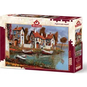 Art Puzzle Cerchio Evleri, İtalya 1000 Parça 4232