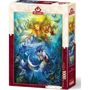 Art Puzzle Gündüz ve Gece Prensesleri 1000 Parça 5218