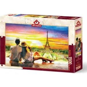 Art Puzzle Günbatımında Romantizm 1500 Parça 5382