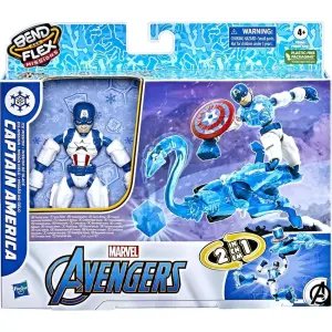 Avengers Bend & Flex Missions Captain America Buz Görevi F5868