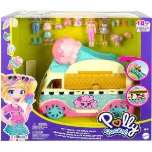 Polly Pocket Minik Lezzeetler Dondurma Arabası HHX77