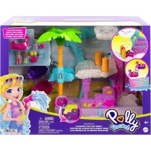 Polly Pocket Flamingo Araba Su Eğlencesi HHJ05