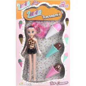 Lucia Bebek ve Külahlı Dondurma Seti