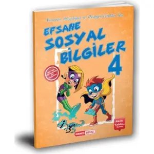 Kırmızı Beyaz 4.Sınıf Efsane Sosyal Bilgiler