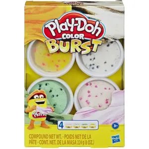Play-Doh Color Burst Renkli Seri Çekim 4'lü Paket E8061