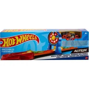 Hot Wheels Akrobasi Atlayışı Yarış Seti Döndür ve Puan Kazan HFY68