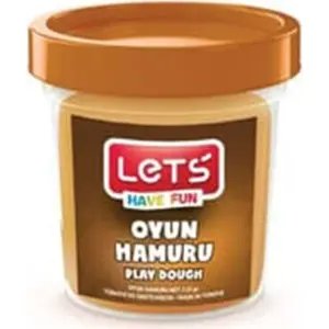 Lets Oyun Hamuru 115 Gr - Kahverengi