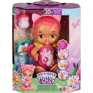 My Garden Baby Sesli ve Aksesuarlı Yavru Kedi Bebeğim HHP29