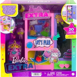 Barbie Extra Kıyafet Otomatı Oyun Seti HFG75