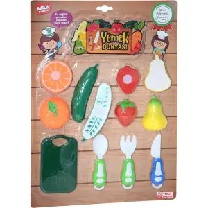 Kesilebilen Sebze ve Meyve & Mutfak Oyun Seti 12 Parça