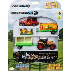 Maxx Wheels Çiftik Araçları Oyun Seti
