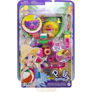 Polly Pocket ve Maceraları Micro Karpuzlu Havuz Partisi Kompakt Oyun Seti HCG19