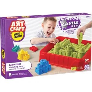 Art Craft Art Sand Kale Kinetik Oyun Kumu Seti