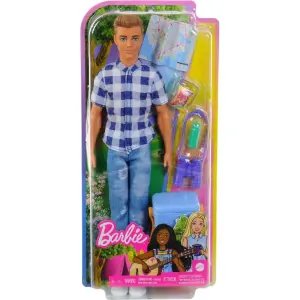 Barbie Ken Kampa Gidiyor Oyun Seti HHR66