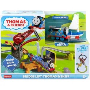 Thomas & Friends Thomas ve Skiff Açılır Köprü Macerası Oyun Seti HGX65