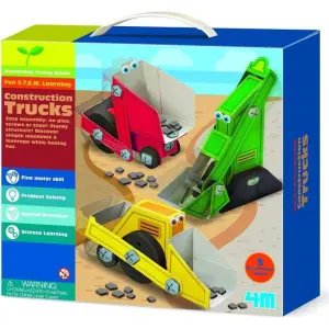 4M Thinking Kits İnşaat Kamyonları