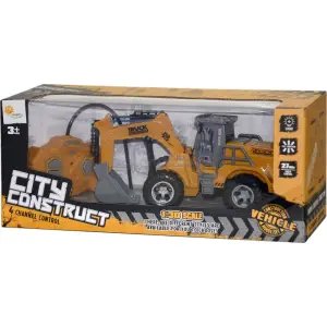 Kumandalı Şarjlı Full Fonksiyon Kazıcı Dozer