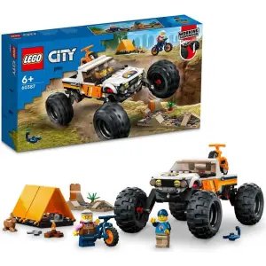 Lego City 60387 4X4 Arazi Aracı Maceraları