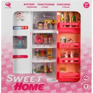 Sweet Home Işıklı ve Sesli Büyük Buzdolabı Seti