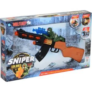 Sesli ve Işıklı Sniper Soldier Tüfek