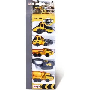 Maisto Volvo 5'li Metal İnşaat Araçları