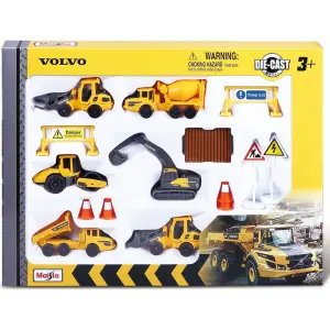 Maisto Volvo Metal İnşaat Seti 15 Parça
