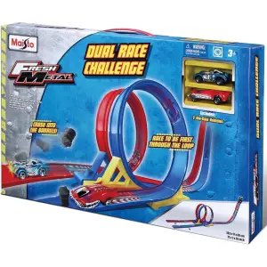 Maisto Fresh Metal Dual Race Challenge Yarış Seti