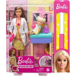 Barbie ve Meslekleri Oyun Seti Çocuk Doktoru GTN52
