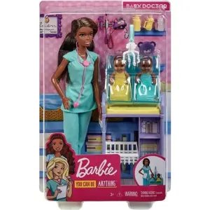 Barbie ve Meslekleri Oyun Seti Çocuk Doktoru GKH24
