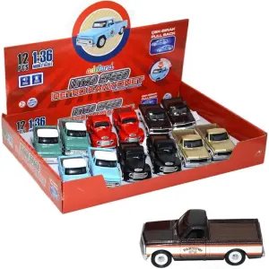 Nitro Speed Işıklı ve Sesli Çekbırak Retro Kamyonet