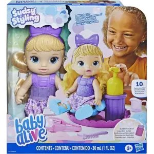 Baby Alive Köpüklü Saç Tasarım Eğlencesi F5112