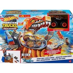 Hot Wheels Monster Trucks Arenada Yarı Final Dönme Macerası Oyun Seti HNB93