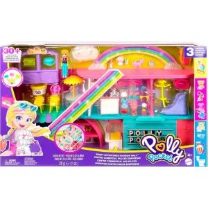 Polly Pocket Gökkuşağı Alışveriş Merkezi Oyun Seti HHX78