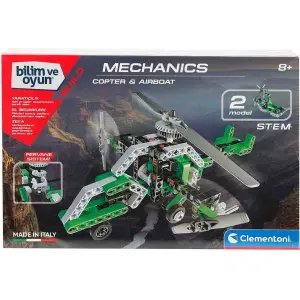 Clementoni Bilim ve Oyun Build Copter & Airboat