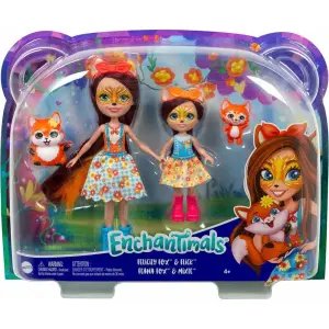 Enchantimals Kız Kardeş Bebekler Serisi Felicity Fox & Flick HCF81