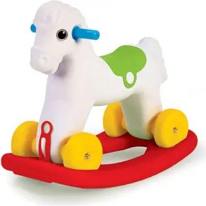 Dolu Pony Tekerlekli Sallanan At