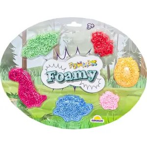 Funmix Foamy Şekiller ve Hayvanlar 6 Renk Slime