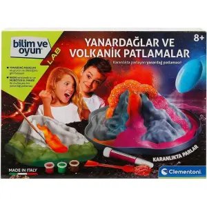 Clementoni Bilim ve Oyun Lab: Yanardağlar ve Volkanik Patlamalar