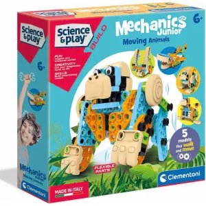 Clementoni Science & Play Build Mechanics Junior Hareketli Hayvanlar