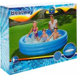 Bestway 3 Bölmeli Şişme Havuz 183 X 33 Cm