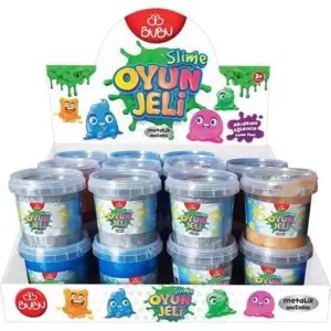 Bu-Bu Slime Oyun Jeli Metalik Renkler 145 Gr