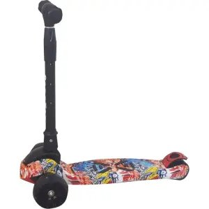 Işıklı 3 Teker Katlanabilir Scooter