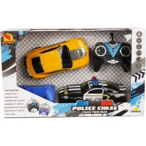 Uzaktan Kumandalı 2 Araçlı Polis Takibi Seti