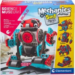 Clementoni Science Museum Build Mechanics Junior Hareketli Robotlar