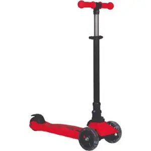 Winky Işıklı 3 Teker Scooter - Kırmızı