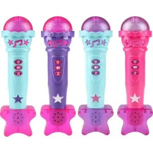 Mimi Mikrofon Işıklı ve Sesli